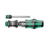 Wera Kraftform Kompakt 20 Screwdriver 6 Bit Phillips, Pozidriv and Slotted Set