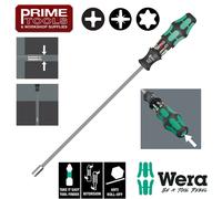 Wera Kraftform Kompakt 27 XL Universal 1, Long 300mm Bit Holding Screwdriver 051