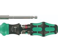 Wera Kraftform Kompakt 28 RA 1 Ratcheting Screwdriver Set 6 Pieces 05051519001
