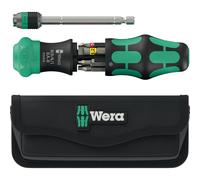 WeRA Kraftform Kompakt 26 RA-R, Pouch, 6PC Ratchet Screwdriver- 05051516001