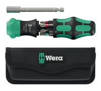 Wera Kraftform Kompakt 6 Piece 28 RA Ratchet Screwdriver Set and Pouch