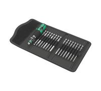 Wera Kraftform Kompakt 60 Screwdriver and Bit Set, 17 Piece