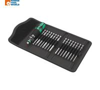 Wera Kraftform Kompakt Screwdriver and Bit Set Pack of 17