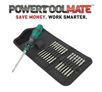 Wera Kraftform Kompakt Bitholding Screwdriver 838 RA-R M Imperial Set 15 Piece