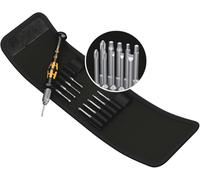 Wera Kraftform Kompakt Micro 11 ESD 1 SB Interchangeable-Bit Screwdriver Set, for electronic components, PH/TX/SL/HEX, 11PC, 05073670001
