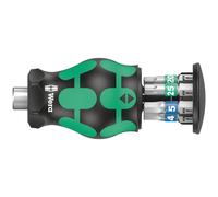 Wera Screwdriver Set Kraftform Kompakt Stubby Magazine 3 – 6pc Torx & Hex, Magnetic 1/4" Bit Holder