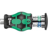 Wera Screwdriver Set Kraftform Kompakt Stubby Magazine 3 – 6pc Torx & Hex, Magnetic 1/4" Bit Holder