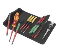 Wera Kraftform Kompakt VDE 16 Extra Slim 1 Tool Finder Insulated Screwdriver Set
