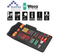 Wera Kraftform Kompakt VDE 17 extra slim 1 Tool finder, 17pcs&KNIPEX Plier 06612