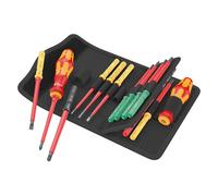 Wera 17Pce Kraftform Kompakt VDE Universal 1 Tool Finder Screwdriver Set, 006611