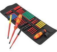 Wera VDE Screwdriver Set Big Pack 1, Kraftform Kompakt 26-piece PH PZ TX SL HEX