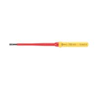 Wera Kraftform Kompakt 60 I VDE Insulated Slotted Screwdriver Blade 3.5mm 154mm
