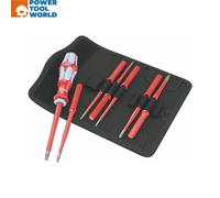 Wera VDE Screwdriver Set 8pc Kraftform Kompakt Stainless Steel Extra Slim Torx