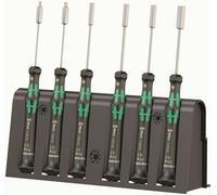 Wera 05118158001 2069/6 Kraftform Micro Nutdrivers, Set of 6