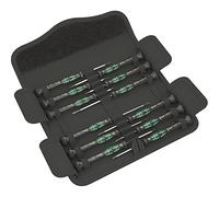 Wera 73675 Kraftform Micro Precision Screwdriver Set, 12 Pieces