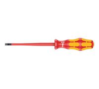 Wera 05006442001 1 x 5.5 x 125 mm "160iS VDE" Insulated Screwdriver for Slotted Screws - Silver