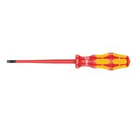 Wera 05006442001 1 x 5.5 x 125 mm "160iS VDE" Insulated Screwdriver for Slotted Screws - Silver