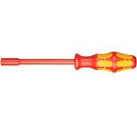 WERA Kraftform Plus 190 i VDE Insulated 7mm Professional Nutdriver, 5 Shaft Length by WERA