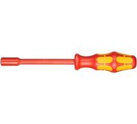 WERA Kraftform Plus 190 i VDE Insulated 8mm Professional Nutdriver, 5 Shaft Length by WERA
