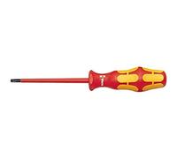 Wera Kraftform Plus Series 100 VDE 160 i Insulated Screwdriver for Slot Screws with Lasertip
