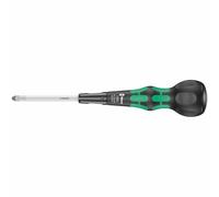 Wera 05007910001 1855 PZ Kraftform Ball-Grip Pozidriv-head screwdriver, PZ 2 x 100 mm