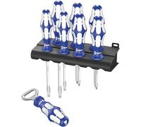 Wera - KRAFTFORM Sports Edition Set, Scotland, 8PC - 05347823001, Blue, White