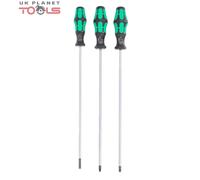 Wera 335/350/355/3 Kraftform Plus Extra-Long Screwdriver set, PH/PZ/SL, 3pc, 05347735002, Multi-colour
