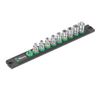 Wera Magnetic Socket Rail A Imperial 1 Zyklop Socket Set 1/4" 9pc