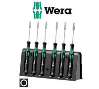 Wera 05118158001 2069/6 Kraftform Micro Nutdrivers, Set of 6