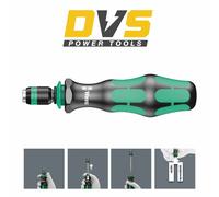 Wera Kraftform Kompakt 816R Rapidaptor Screwdriver bit holder + sq drive adapter