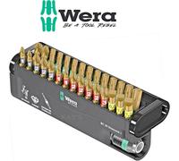 Wera Bit-Check 30 Diamond 1 Anti Cam-out BiTorsion Long Life bit set for drill/drivers PZ,PH,TX,SL 30 piece, 05057431001