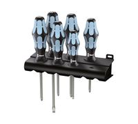 Wera - Kraftform Plus Stainless Steel Screwdriver Set (Slotted/Phillips/Pozi)
