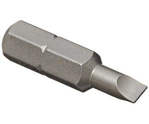 Wera Series 1 800/1 Z Sheet Metal Bit, Slotted 0.5mm x 4,0mm Head x 25mm Blade (Pack of 10)