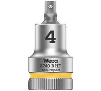 Wera Socket Bit Hex HF 3/8" Dr Holding Function Short Long Allen 8740 B 3-10mm
