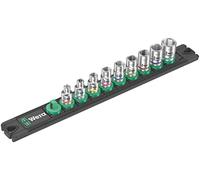 Wera Socket Rail A Imperial 1, 1/4", 9PC Set - 05005420001