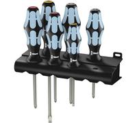 Wera - Kraftform Plus Stainless Steel Screwdriver Set (Slotted/Phillips/Pozi)