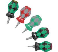 Wera Stubby Set 3 Screwdriver Set 5 pieces 05008872001