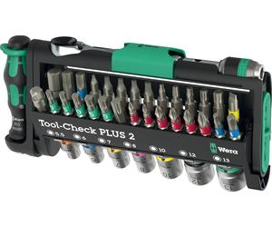 Wera Tool-Check PLUS 2, 39 Piece 1/4" Drive Socket & Bit Set - 049056