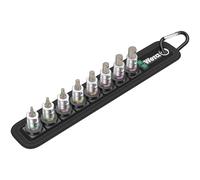 Wera Tools Bicycle Belt A 2 Zyklop In-Hex+ HF Bit Socket Set 1/4 - Pack Of 8