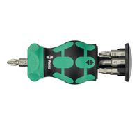 Wera 05008893001 Kraftform Kompakt Stubby magazine RA 4, 6 pieces