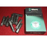 Wera Torx TX 25 By 25mm Screwdriver Bit T25 TX25 Star 867/1 TZ Quantity X 10 Box