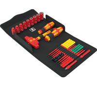 Wera VDE 24 Allrounder Set 1, 25 Piece Screwdriver & 1/4" Socket Set, 006632