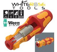 Wera VDE Ratchet Screwdriver Handle KK 837 I RA Kraftform Kompakt Interchangable
