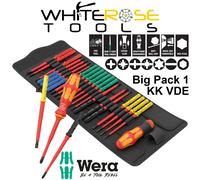 Wera VDE Screwdriver Set Take It Easy KK VDE Big Pack 1 26pc PH PZ TX SL Hex