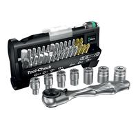 Wera Wera Toolcheck1 Sb Bitcheck With Bit Ratchet/Sockets 38 Pieces