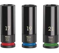Wera Wheel Impaktor C Set 1 Socket set, 1/2" drive, 3 pieces, 05004595001