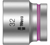 Wera Zyklop 8790 HMC 1/2" Metric Square Drive Socket, Choose from 10mm - 32mm