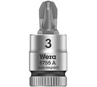 Wera 8755 A Zyklop 1/4" Drive Pozi Socket Bit