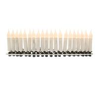 WeRChristmas 20-LED Clip Candle Christmas Tree Lights - Warm White