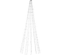WeRChristmas 240 Warm White LED Circle Light String